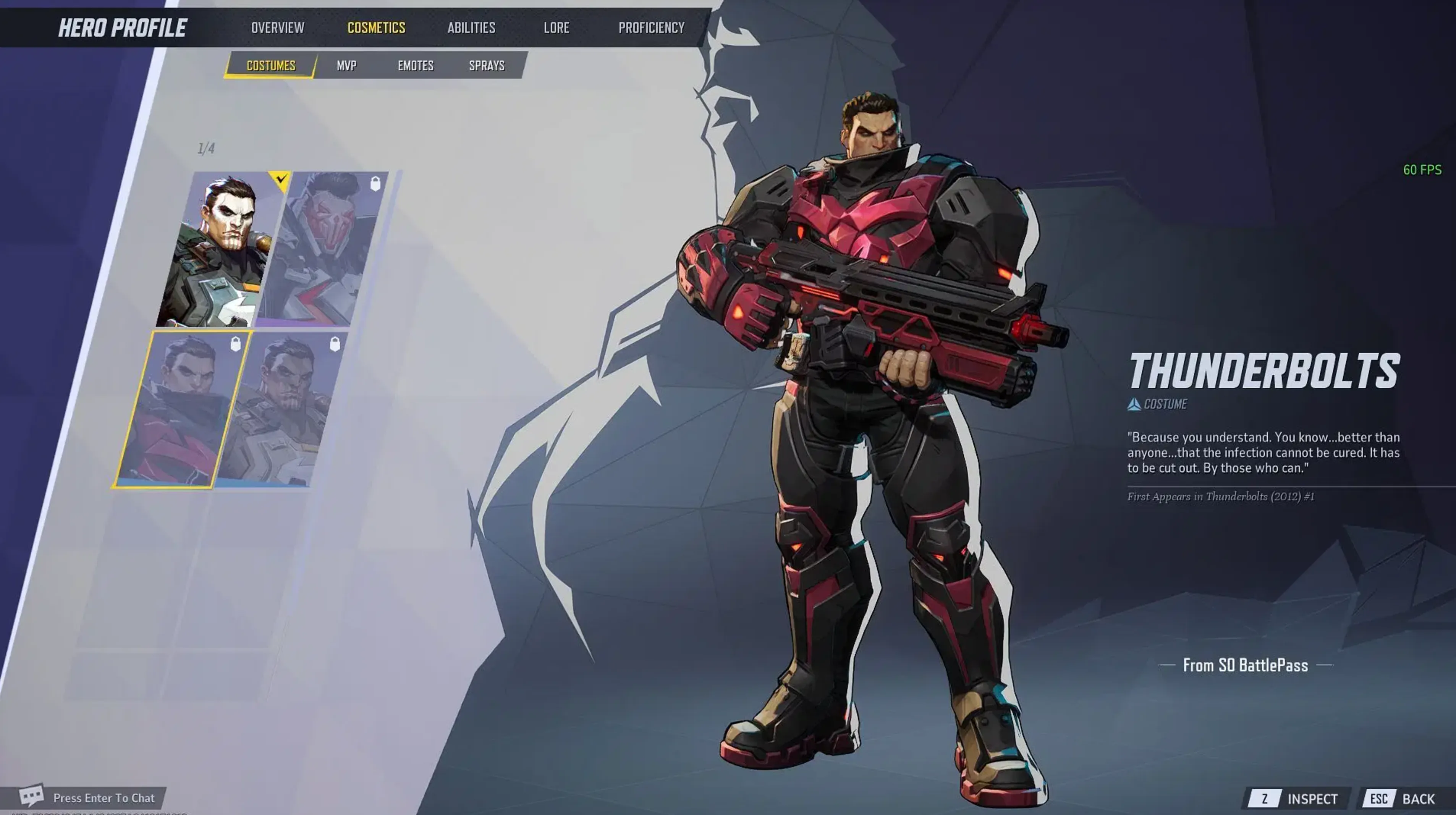 Thunderbolts the punisher
